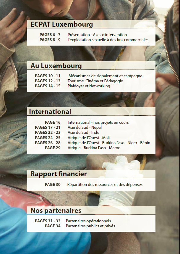 RAPAC_2014_Sommaire