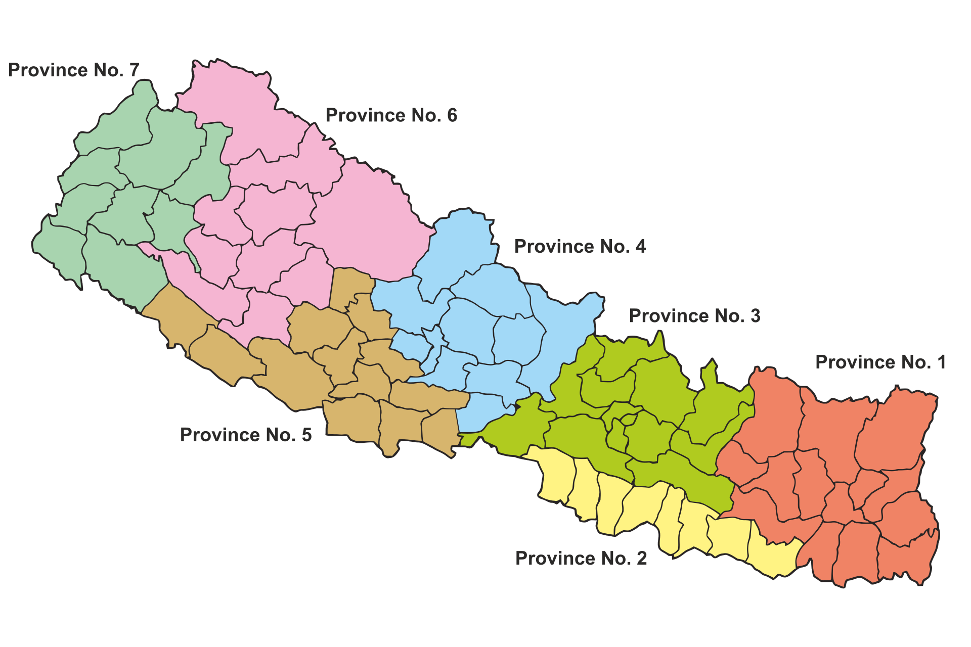 ECPAT N Pal Projet SANKALPA Responsabiliser Les Parties Prenantes   Langfr 1920px Provinces Of Nepal 2015 